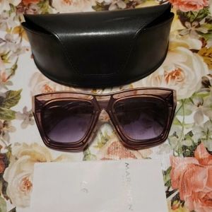 New authentic Jil Sander purple sunglasses JS719S